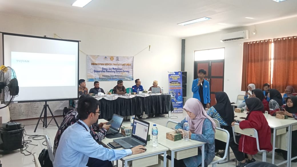 Mahasiswa Sistem Komputer UNPAM Melaksanakan PKM di SMKN 7 Kota Serang
