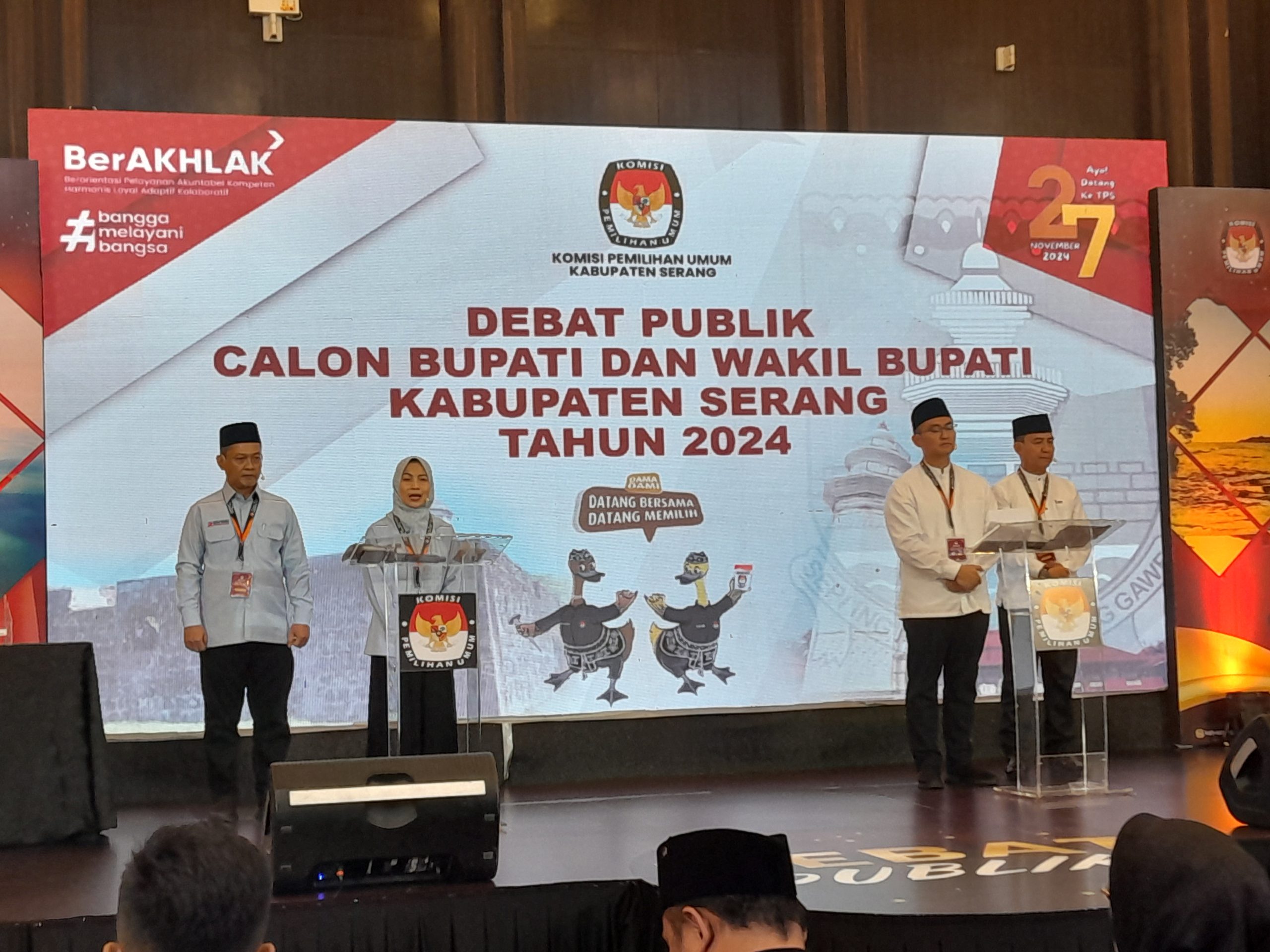 Calon Bupati Serang, Ratu Zakiyah Komitmen Maksimalkan Penyerapan Tenaga Kerja Lokal