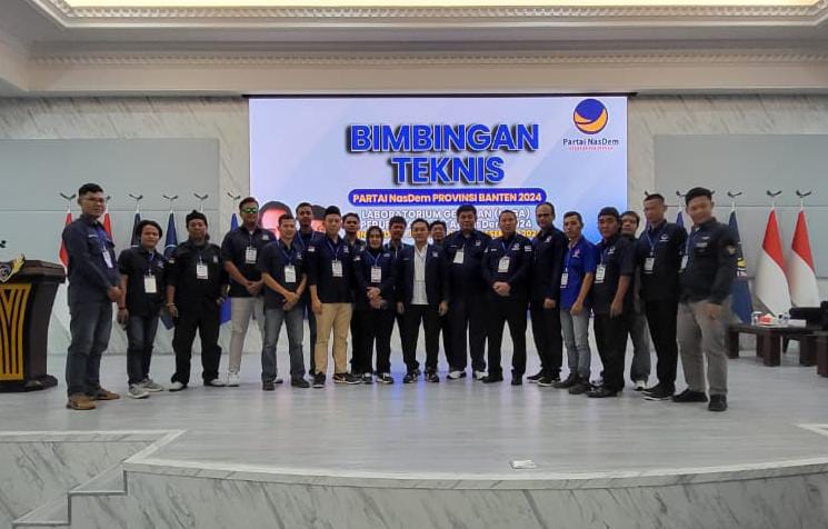 27 Kader Partai NasDem Kota Cilegon Ikuti Bimtek Kader Penggerak, Ini Harapan Pengurus