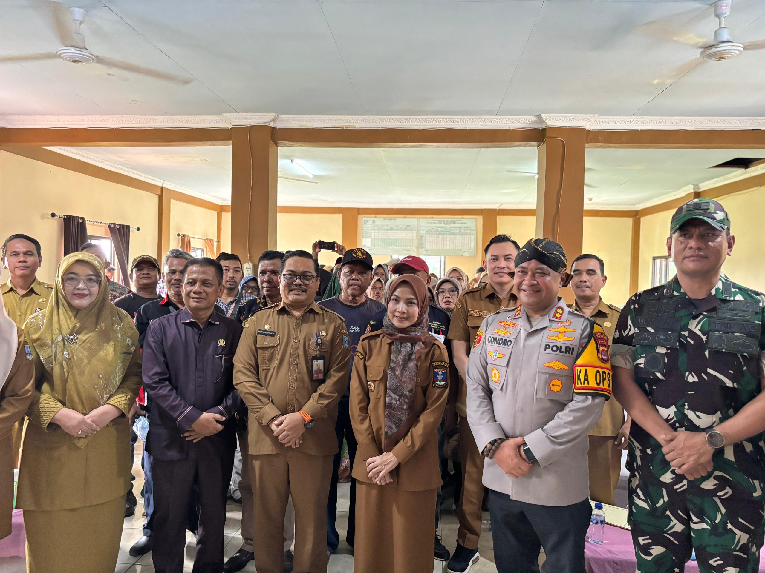 Bupati Ratu Zakiyah Deklarasi Satgas Pungli Ketenagakerjaan di Kabupaten Serang