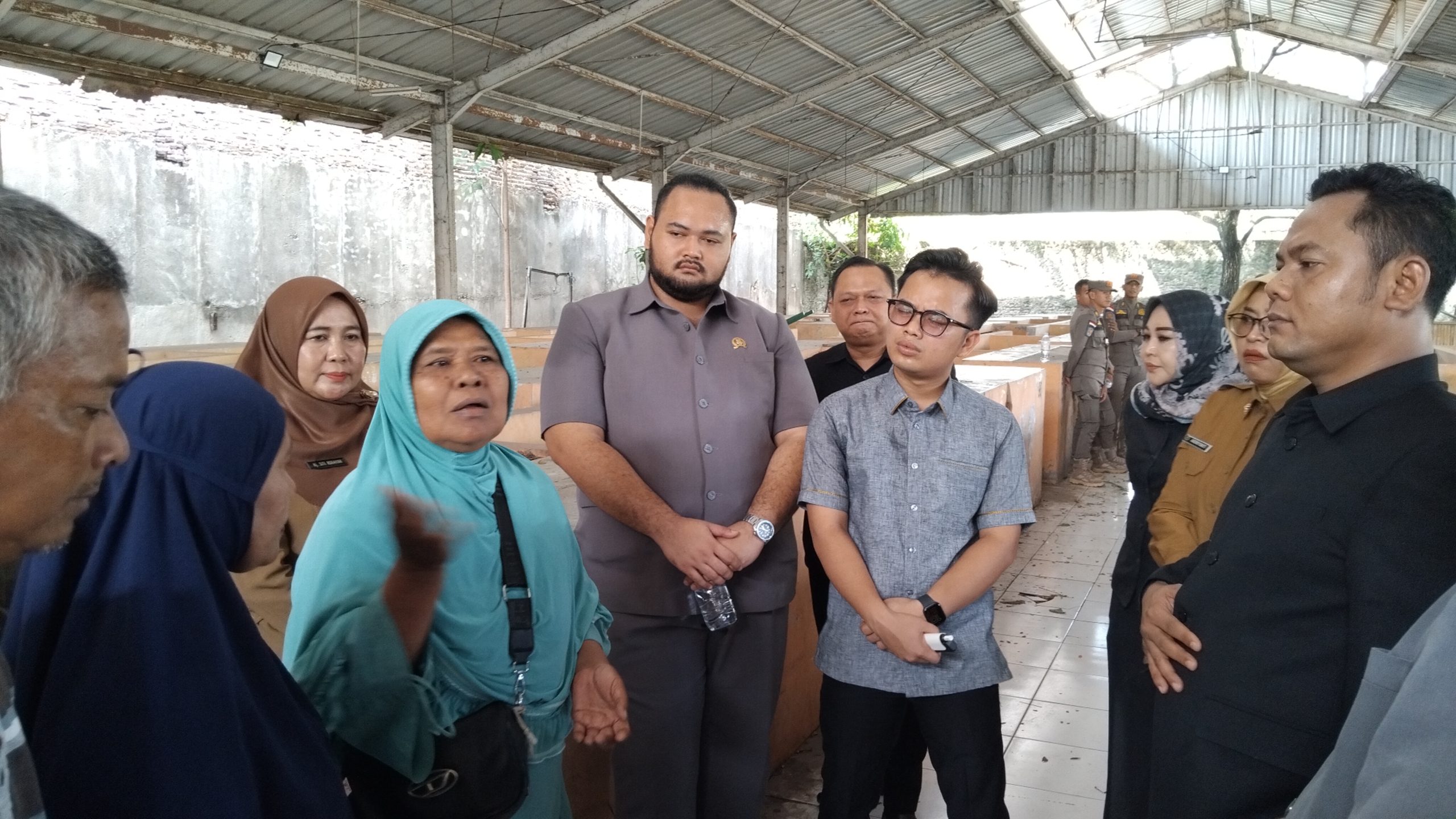 Dengar Langsung Keluhan Pedagang, Komisi IV DPRD Cilegon Minta Disperindag Segera Benahi Hanggar Barat Pasar Kranggot