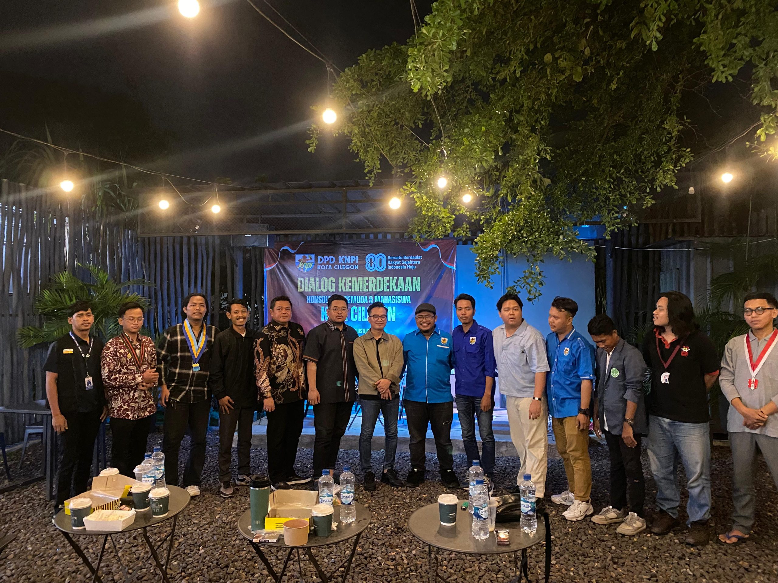 Jelang HUT RI ke 80, KNPI Cilegon Gelar Dialog Refleksi Kemerdekaan