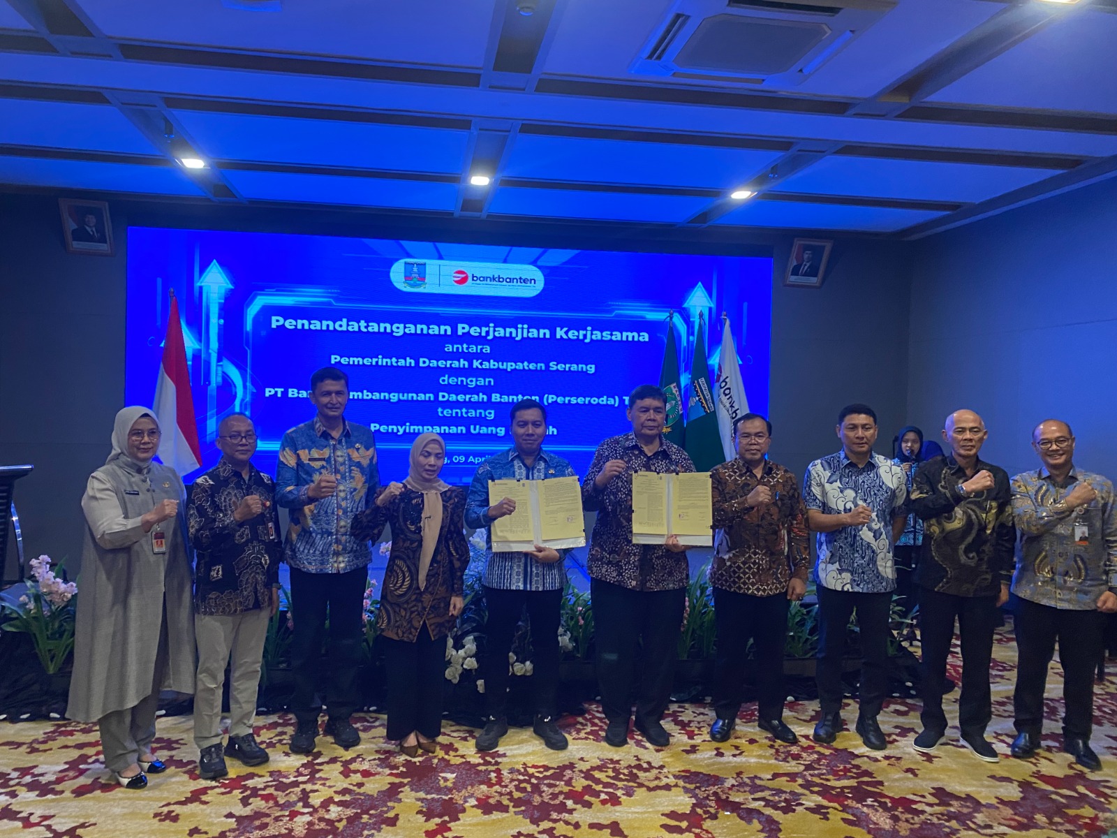 Pemkab Serang Resmi Pindahkan RKUD ke Bank Banten