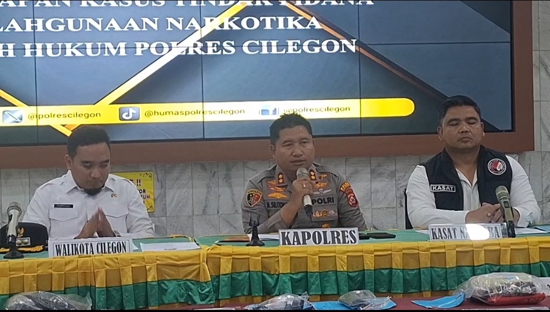 Wali Kota Robinsar Apresiasi Kinerja Polres Cilegon Ungkap Peredaran Narkotika