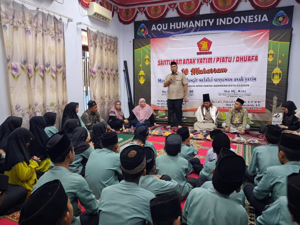 Wakil Ketua DPRD Kota Cilegon, Sokhidin saat memberikan sambutan.